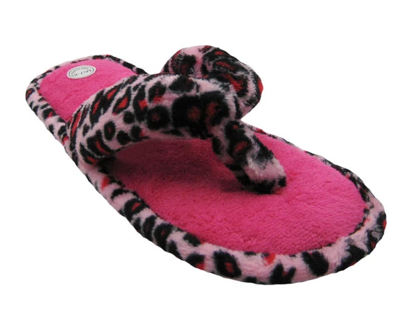 Women’s Fashion Terry Cotton (Animal Printed) Flip Flop House Slippers