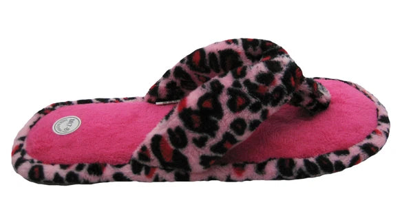 Women’s Fashion Terry Cotton (Animal Printed) Flip Flop House Slippers