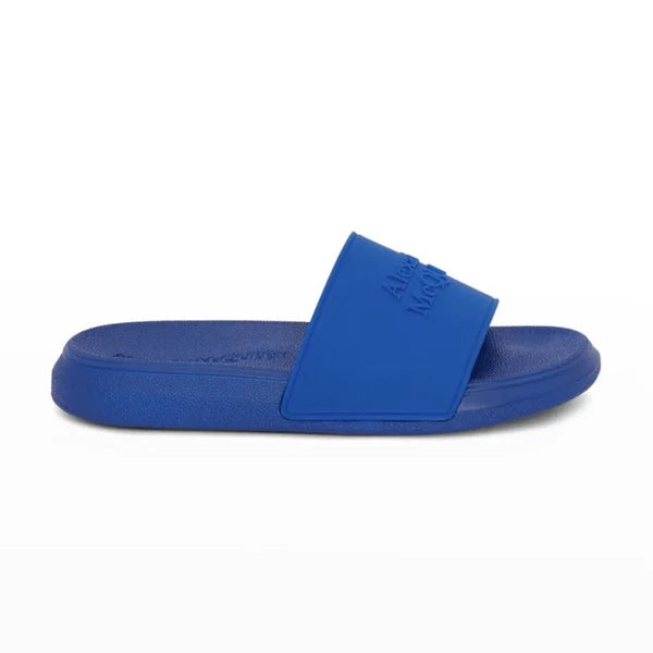 Authentic Alexander McQueen Women oversized pool slides Sandals Sz 10  EUR 40