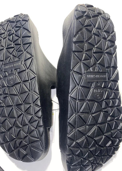 Revolution Mens Sandals, Black Size S 7-8 Buckle Style Beach Shower Shoes NWT