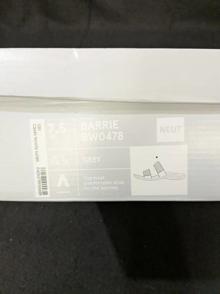 2 pair Abeo Barrie NIB Black/ Grey Tiny Stones Orthotic Sandals Sz 7.5