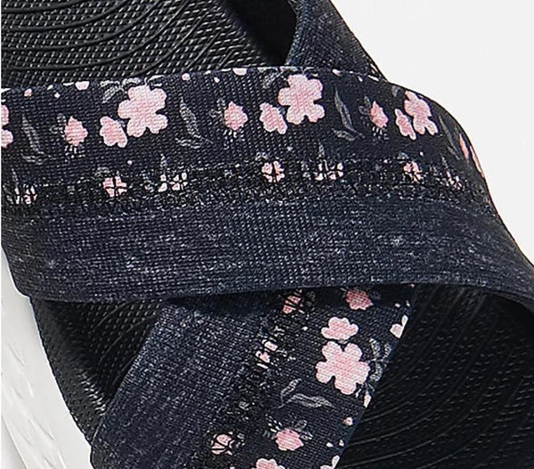 Skechers Women On-the-GO  Washable Floral Slides - Bloom TINI $47 {&}