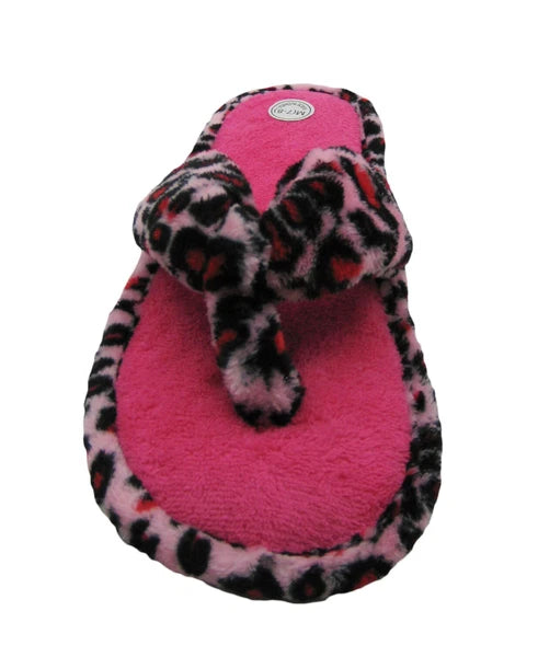 Women’s Fashion Terry Cotton (Animal Printed) Flip Flop House Slippers