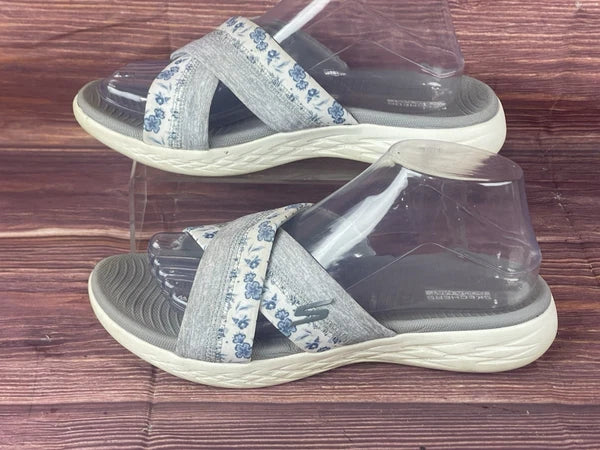 Skechers Women On-the-GO  Washable Floral Slides - Bloom TINI Sz 8