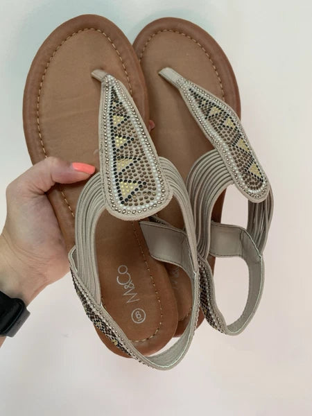 Sandals size 6 M&Co Boho Style  Flats