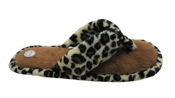 Women’s Fashion Terry Cotton (Animal Printed) Flip Flop House Slippers