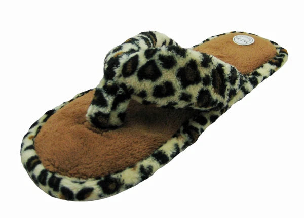 Women’s Fashion Terry Cotton (Animal Printed) Flip Flop House Slippers