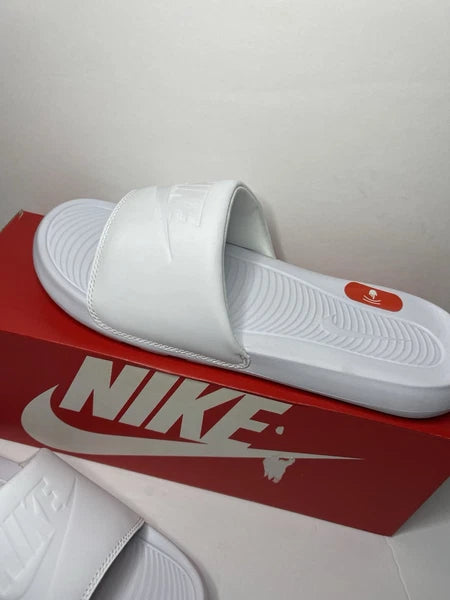 Nike Womens Victori One Casual Slide Sandals White Style CN9677 101 Sz 10 New🔥