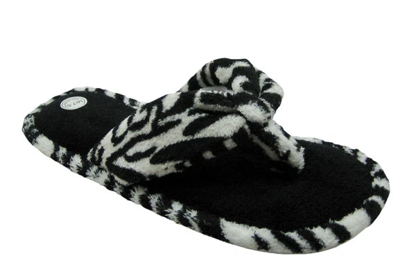 Women’s Fashion Terry Cotton (Animal Printed) Flip Flop House Slippers