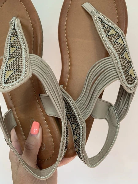Sandals size 6 M&Co Boho Style  Flats