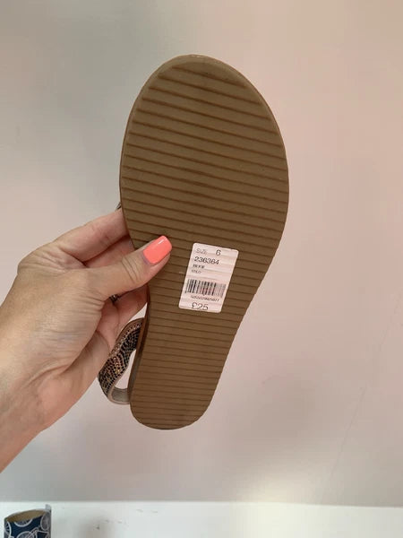 Sandals size 6 M&Co Boho Style  Flats