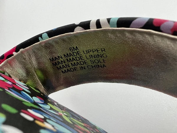 NEW Lilly Pulitzer Emery Slide Sandal Sz 6M Multi Color #011124 MSRP $118 Women