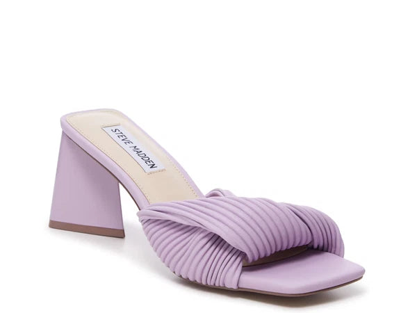 Steve Madden Women's Evela Heeled Sandal, Style#EVLA01S1, Size 6.5, Color Lilac