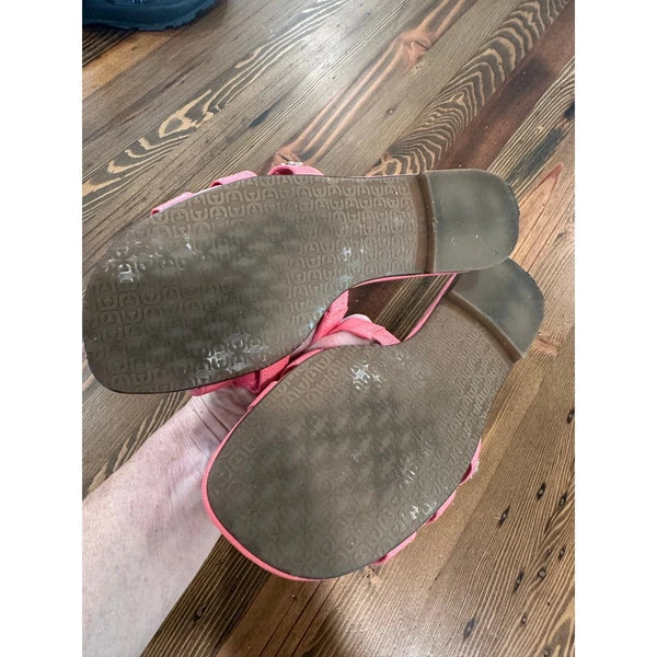 Sam Edelman Slip On Slide Style Open Toe Flat Sandals Size 6.5