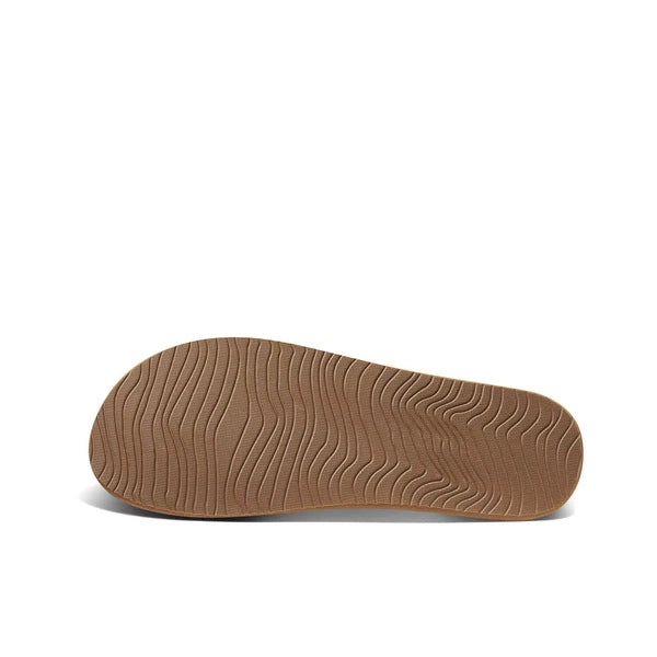 Reef Women's Bliss Nights Slide Sport Sandal, Black/Tan, 6