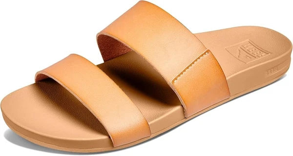 REEF Women's Cushion Vista Slide Sandal Natural Size 7 Style RF0A3OKSNAT