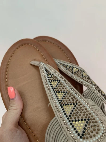 Sandals size 6 M&Co Boho Style  Flats